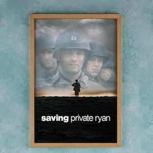 Saving Private Ryan 1998 Movie Poster Wall Art Decor Rome Decor Film Poster Collectibles Birthday Gifts