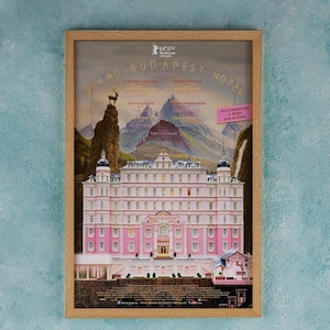 The Grand Budapest Hotel Movie Poster Wall Art Decor Rome Decor Film Poster Collectibles Birthday Gifts