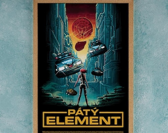 The Fifth Element Movie Poster Wall Art Decor Room Decor Film Poster Collectibles Birthday Gifts