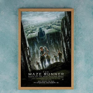 The Maze Runner Movie Poster Wall Art Decor Rome Decor Film Poster Collectibles Birthday Gifts
