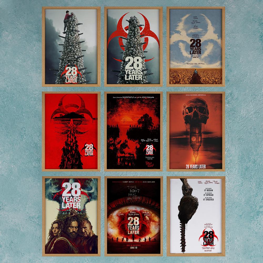28 Years Later Movie Poster Wall Art Decor Rome Decor Film Poster Collectibles Birthday Gifts