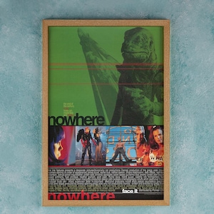 Nowhere 1997 Movie Poster Wall Art Decor Rome Decor Film Poster Collectibles Birthday Gifts