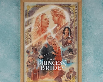 The Princess Bride 1987 Movie Poster Wall Art Decor Room Decor Film Poster Collectibles Birthday Gifts