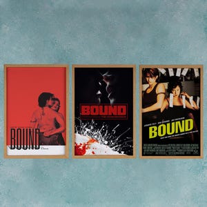 Bound Movie Poster Wall Art Decor Rome Decor Film Poster Collectibles Birthday Gifts