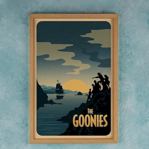 THE GOONIES 1985 Movie Poster Wall Art Decor Rome Decor Film Poster Collectibles Birthday Gifts