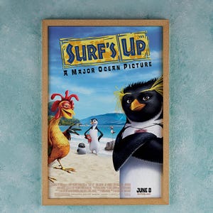Surf's Up Movie Poster Wand Kunst Dekor Rom Dekor Film Poster Sammlerstücke Geburtstag Geschenke