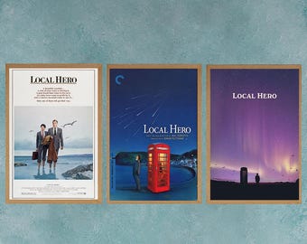 Local Hero Movie Poster Wall Art Decor Room Decor Film Poster Collectibles Birthday Gifts
