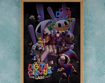 The Amazing Digital Circus The Last Act Movie Poster Wall Art Decor Room Decor Filmposter Collectibles Verjaardagscadeaus