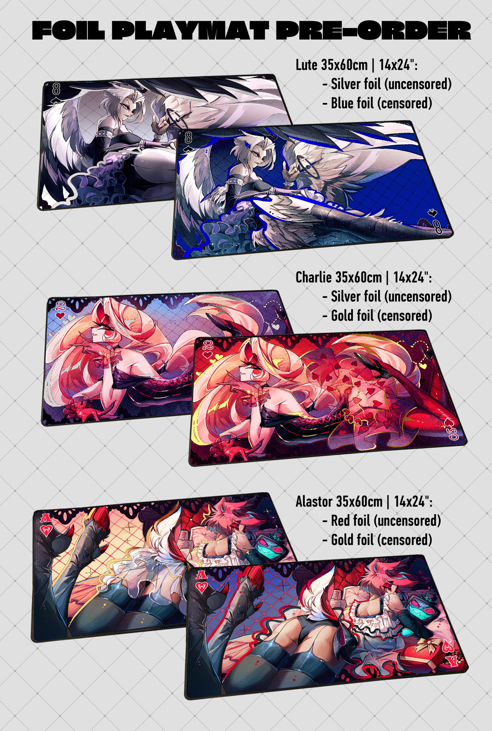Hazbin hotel playmat - Etsy 日本