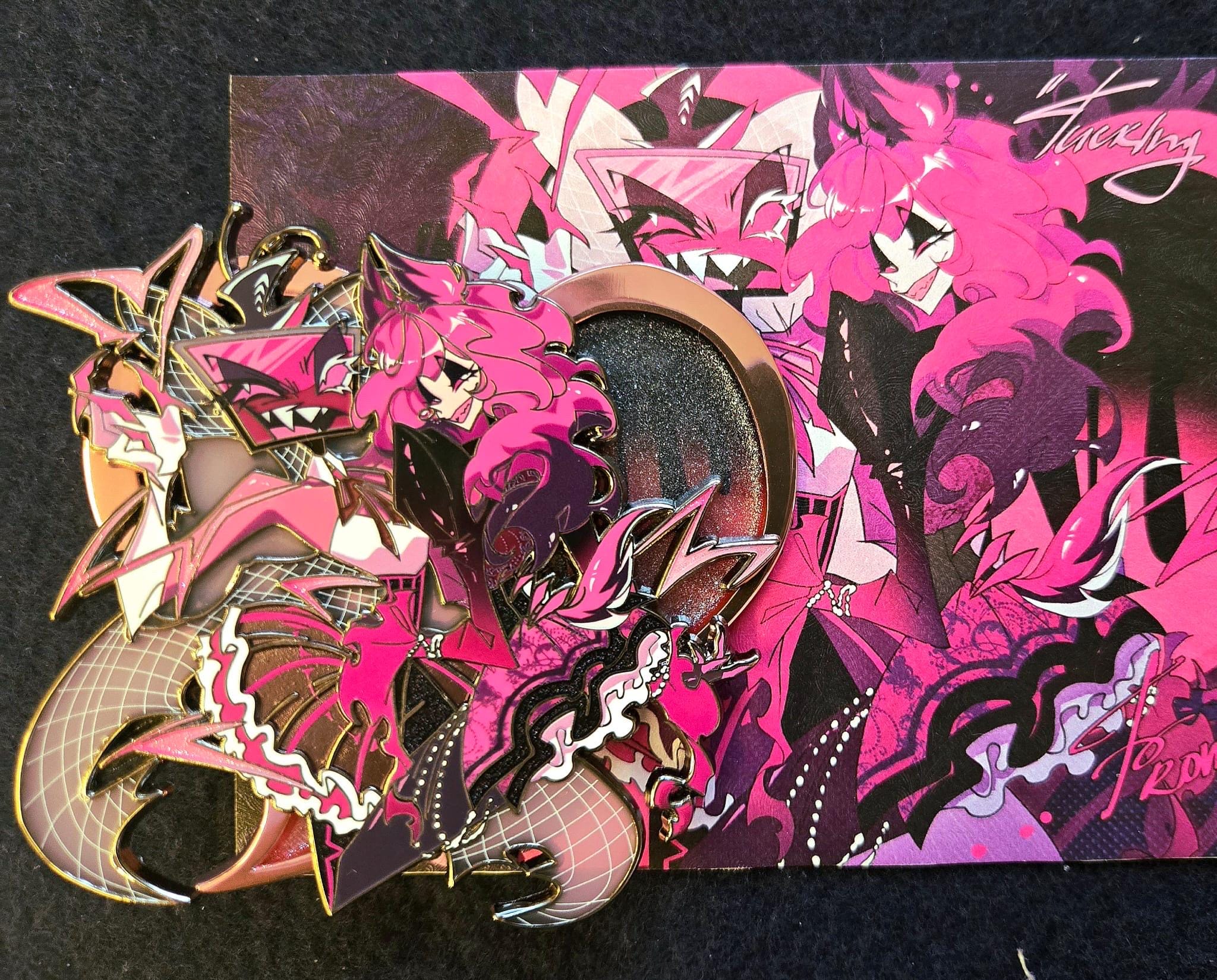 Hazbin Hotel Stained Glass - Etsy