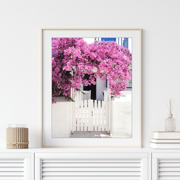 Pink Flower Art - Etsy