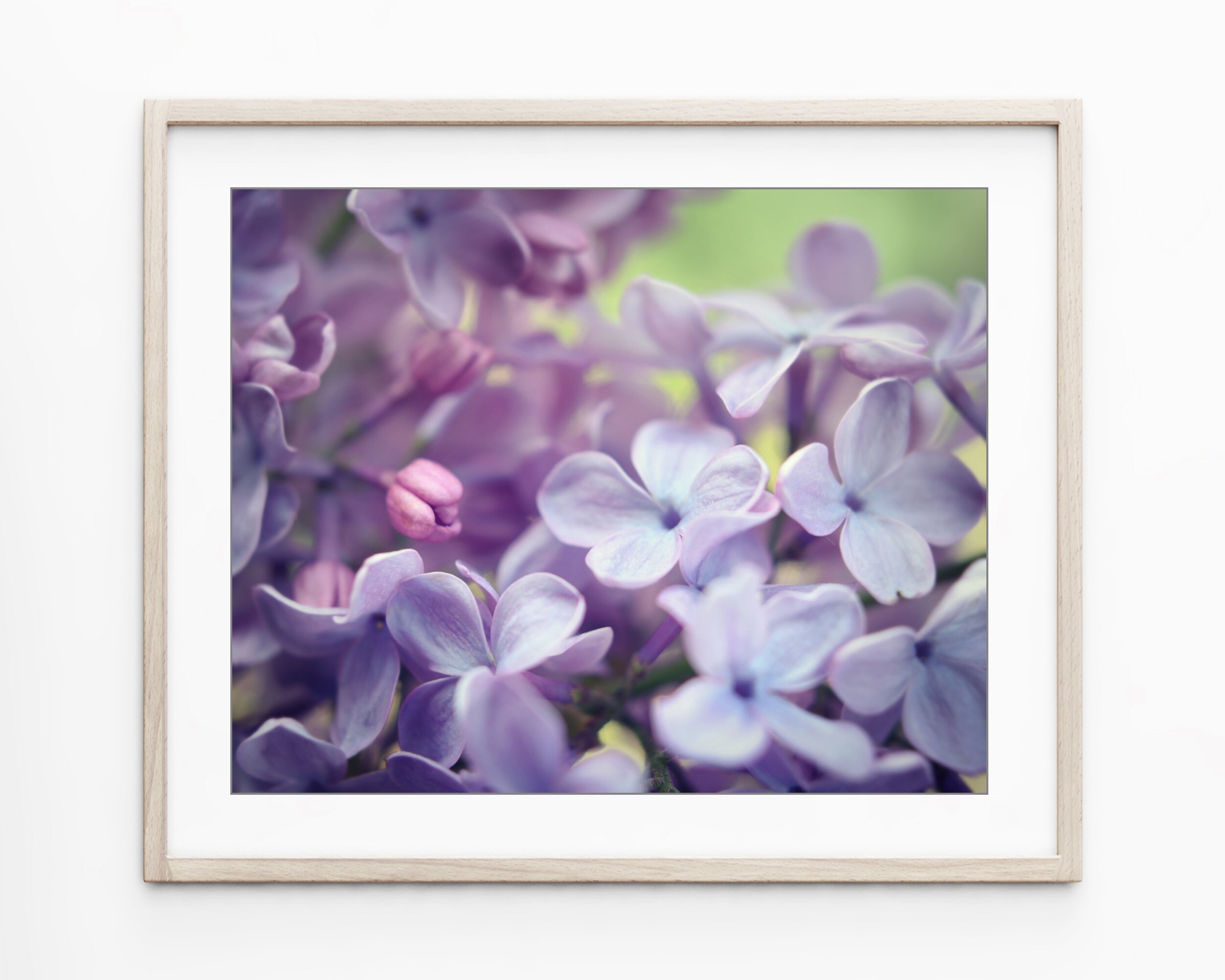 Lilac Flowers Prints Floral Wall Art Set of 4 Prints Flower - Etsy