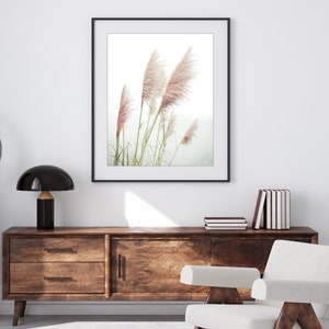 Pampas Grass Print Nature Photography Print, Coastal Wall Art, Home Decor, Beach Grass Print, Beach Living Room Art image 5