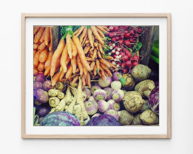 Kitchen Wall Art Fresh Vegetables Food Photography Print | Etsy