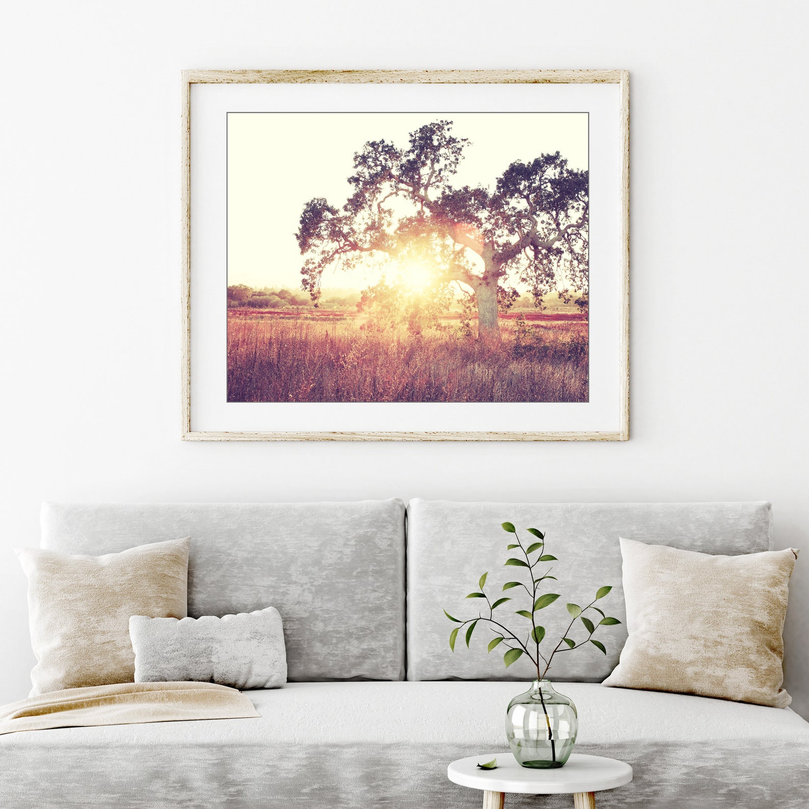 Landscape Photography California Oak Tree Wall Art Autumn - Etsy