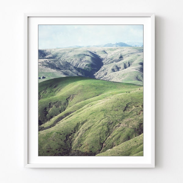 Landscape With Hills - Etsy