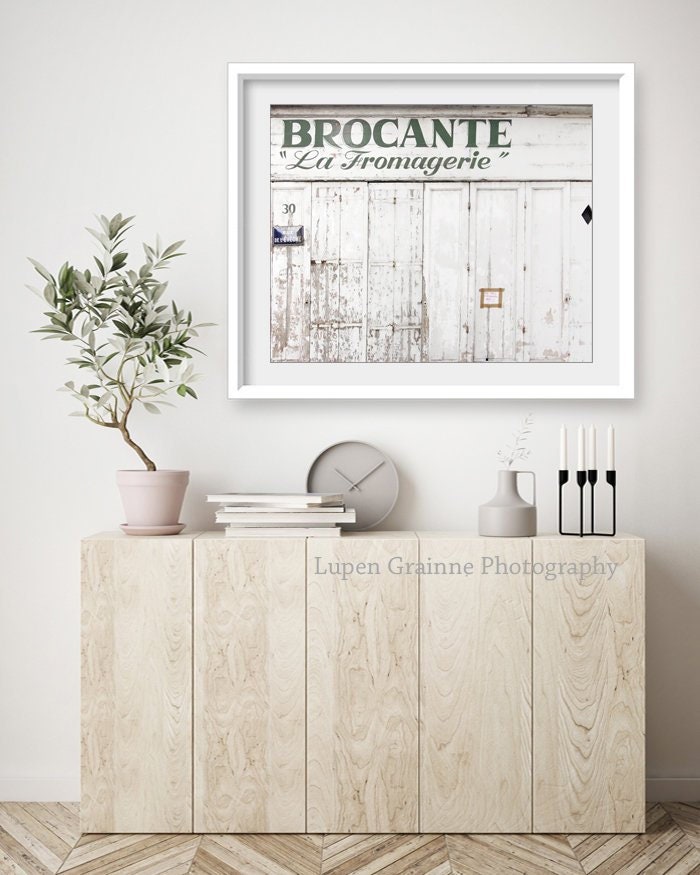 White Kitchen Wall Art Rustic French Country Wall Art Etsy