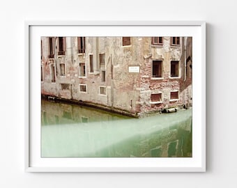 Venice Italy Wall Art Travel Photography Print, Architecture, Venice Canal Print, 8x10 11x14 Print