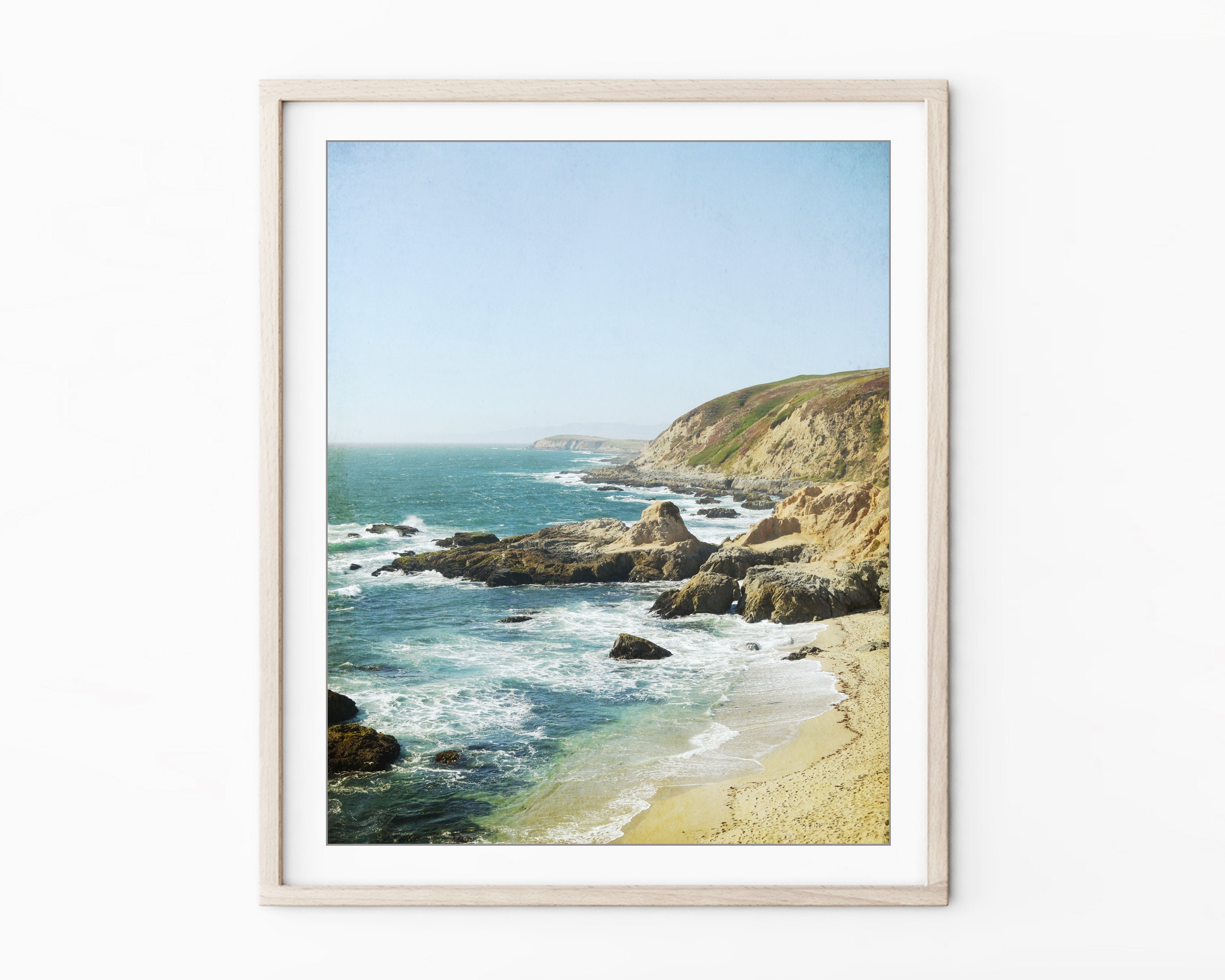 California Coastal Wall Art Ocean Photography Beach Decor Etsy