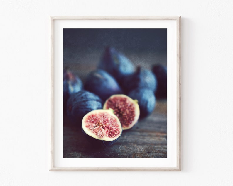 Food Photography Print Set Rustic Kitchen Wall Art, Set of 6 Prints, Still Life Photography, Dining Room Wall Decor, 5x7 8x10 Prints image 6