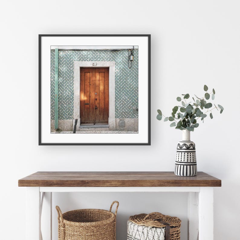 Lisbon Photography, Set of 9 Prints, Colorful Europe Wall Art, Travel Photos, Portugal Gallery Wall Art 5x5 8x8 10x10 Prints - Save 50% image 6