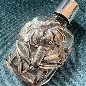 Sterling Silver Perfume Bottle - Etsy