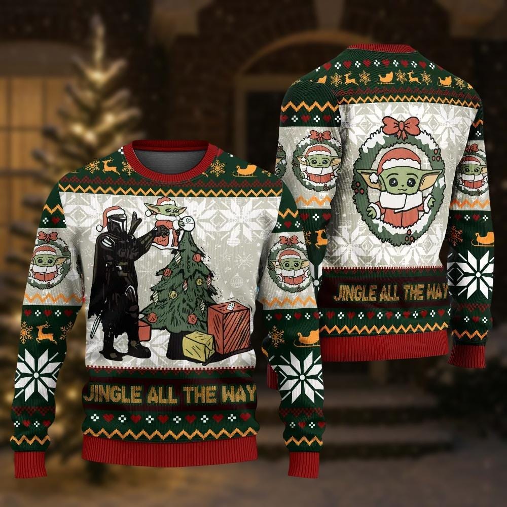 Ugly Christmas Sweater Men Big and Tall