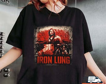Iron Lung Horror Movie T-Shirt, Vintage Iron Lung Graphic Shirt, Markiplier Fan Unisex Tee