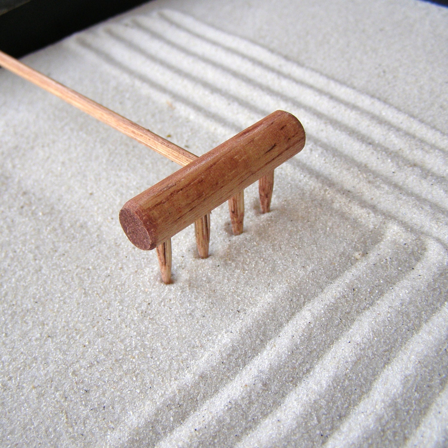 Mini Tabletop Zen Garden Rake - Handmade in Oregon U.S.A.- Plain Jane ...