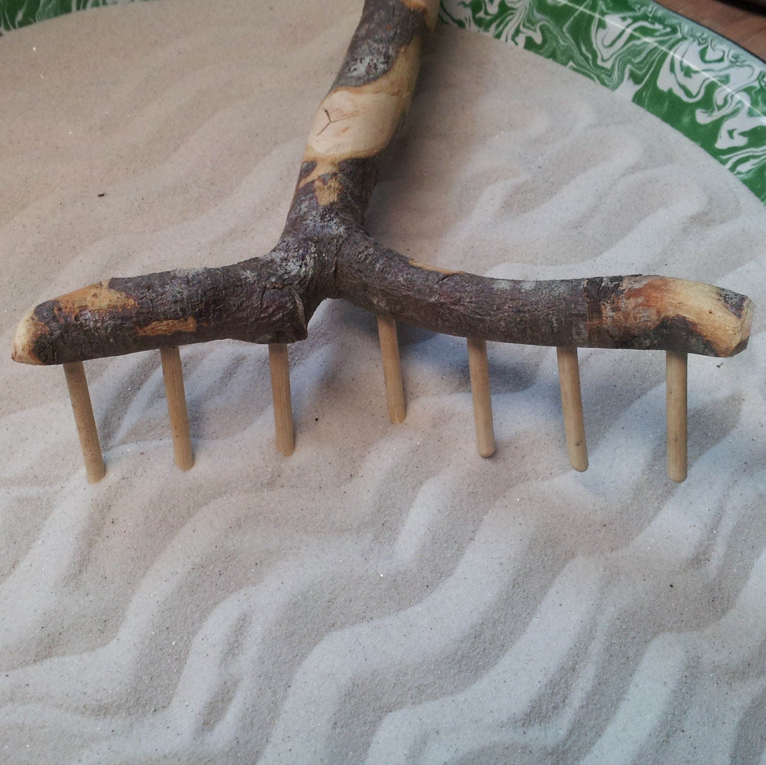 Tabletop Zen Garden Rake - From the Forest Floor