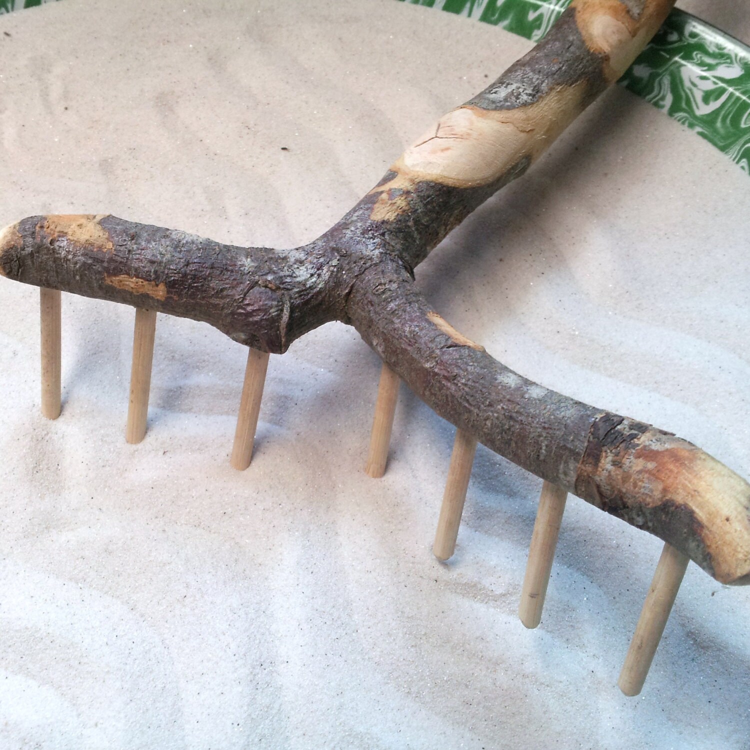 Tabletop Zen Garden Rake - From the Forest Floor - Etsy
