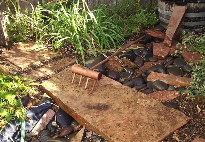 Full Size Zen Garden Rake Handmade in Oregon- Lunar Draw - Etsy