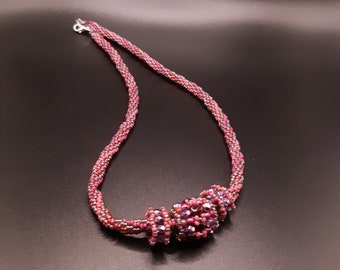 beaded choker in sparkly pink or blue beaded fabric new beaded choker in sparkly pink or blue beaded fabric new