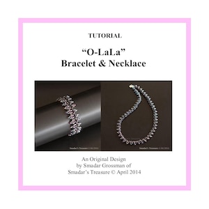 O-LaLa Beaded Bracelet & Necklace Tutorial (PDF Pattern)