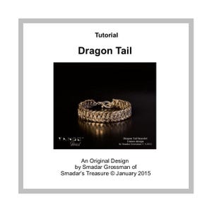 May include: A silver and gold bracelet with a unique design called "Dragon Tail". The bracelet is an original design by Smadar Grossman of Smadar's Treasure, created in January 2015.