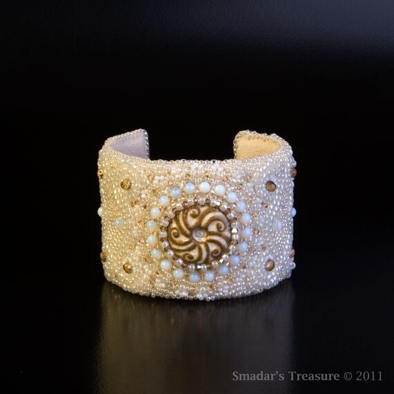 ブレスレット Gold Swarovski Crystal Pearl Cuff Bracelet Swarovski Crystal Rose Gold Pearl, Cuff Wedding Bracelet