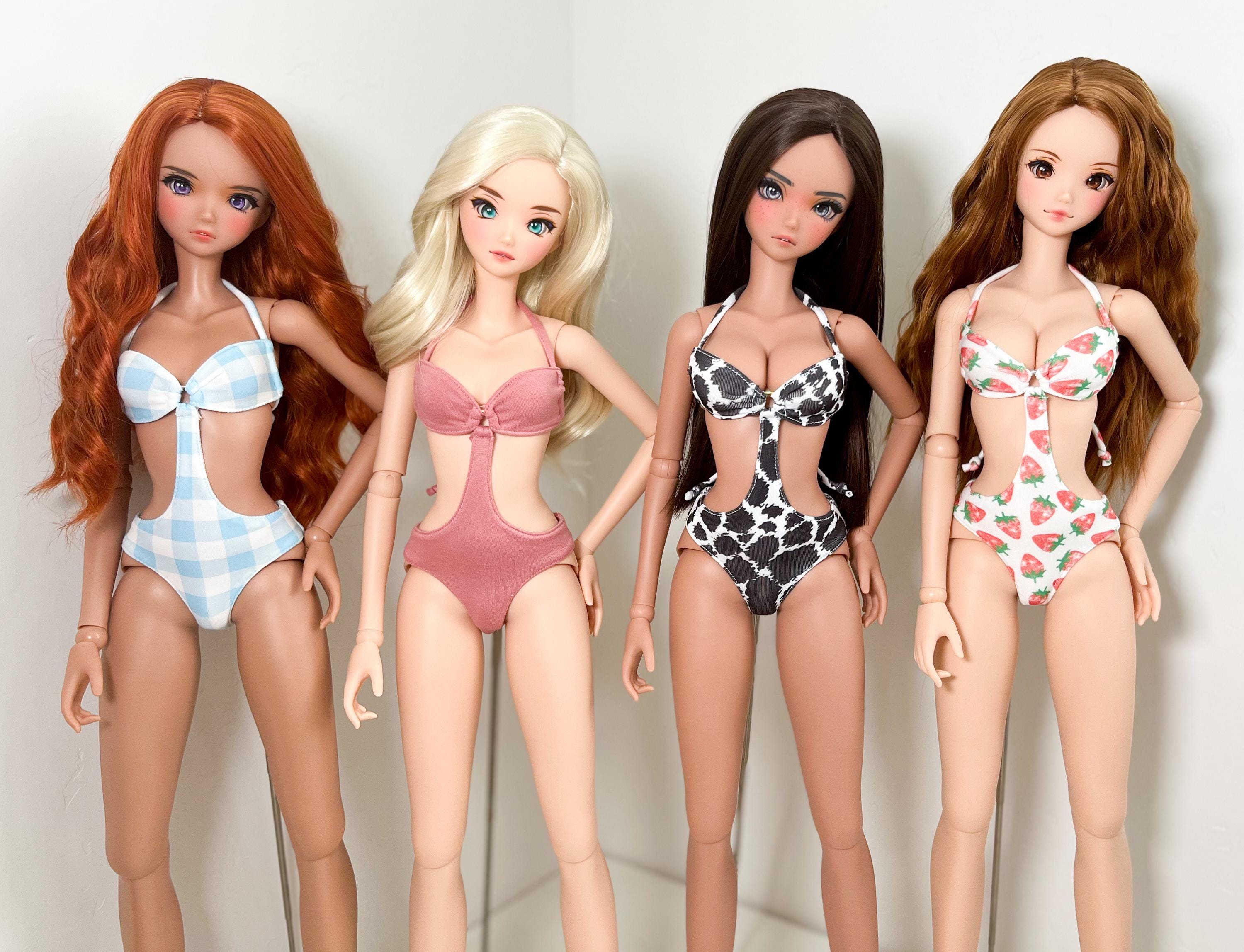 Barbie Beach Doll In One-Piece Swimsuit - Non-Removable Outfit, Gift For Kids Ages 3-7 Years Old - View #5