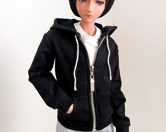 Smart Doll Boy’s/Men’s Zip-up Jacket with Pockets *Doll not Included*