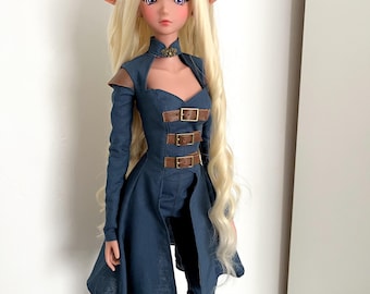 Fantasy Elf Faerie Warrior Outfit for Smart Doll Classic or Pear *Doll Not Included*