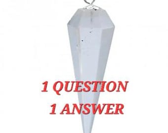 Yes or No Reading | Personalized Pendulum Answers | Spiritual Guidance for Your Questions-Photo Proof
