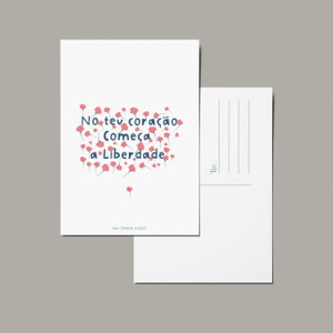 Liberté Carte postale