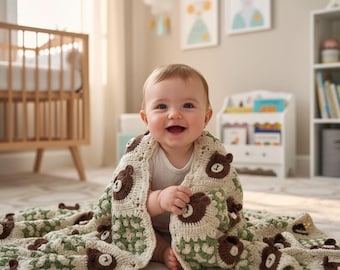 かぎ針編みベビーブランケット - ベビーブランケット - 手作りベビー