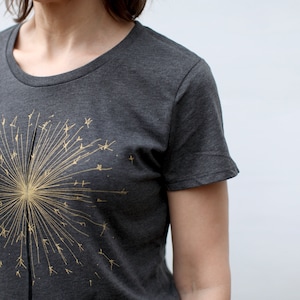 July 4th Summer Fireworks Sparkler Womens Graphic Tee on Heather Black, Eco-Friendly 50/50 Blend, Outdoor Gifts for Her, Mothers Day Gift