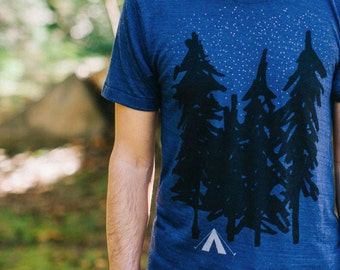 Men's Yosemite National Park Shirt, Camping Shirt Men, California Wanderlust Camping Trip T Shirts for Men, Outdoor Hiking Graphic Tees