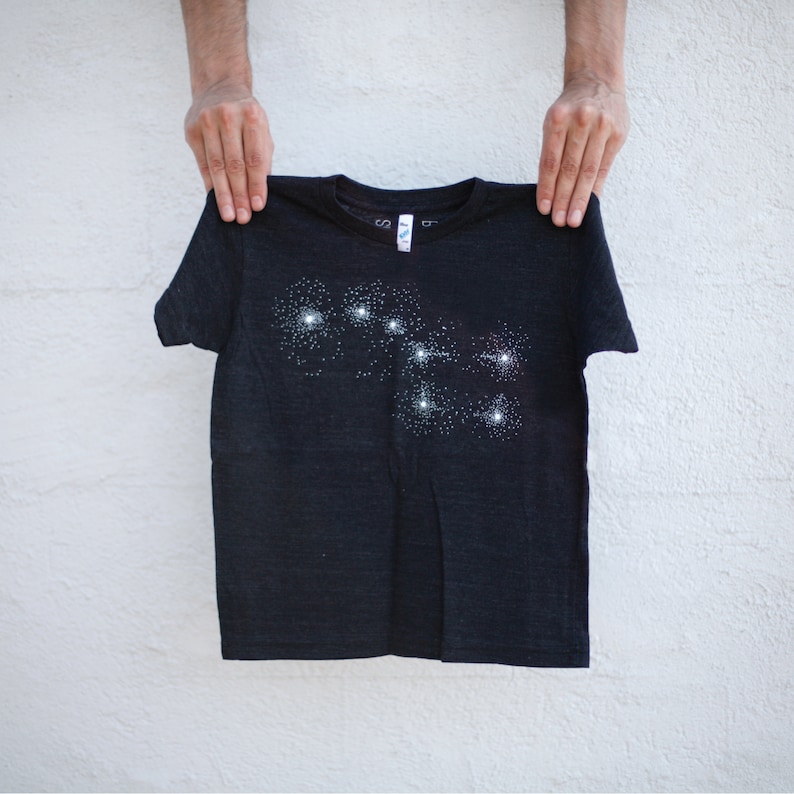 Little Dipper or Big Dipper Constellation Shirt, Unisex Tee for Kids, Baby Gifts, Girls and Boys Astronomy Night Sky Print image 8