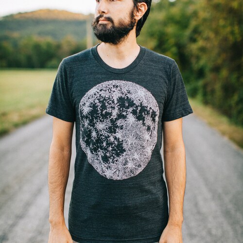 Full Moon Men's T-shirt Unique Gift for 