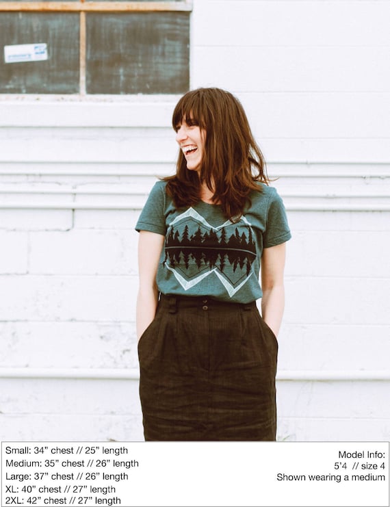 Crater Lake Oregon Womens Graphic Tee 