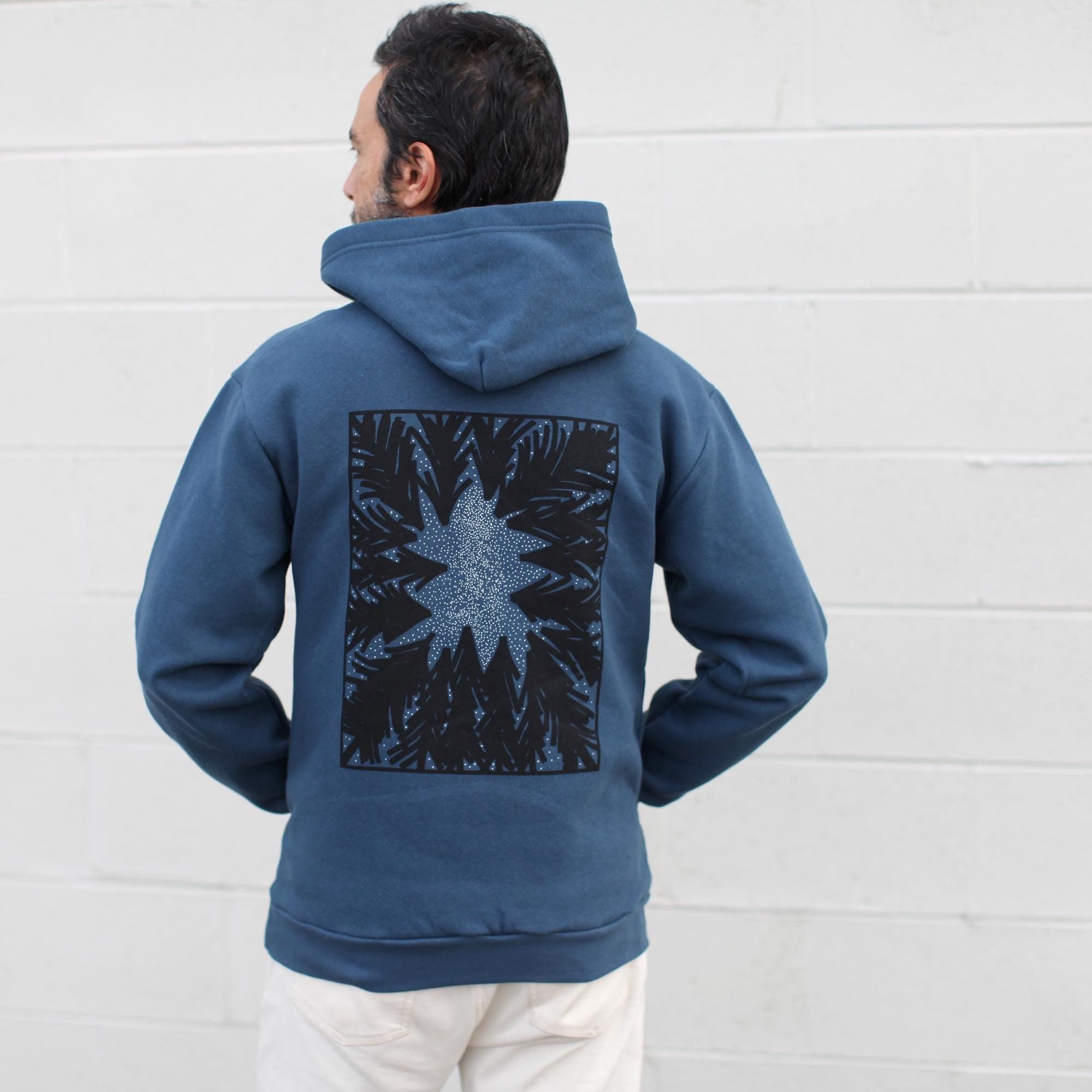 Hand Printed Hoodie - Main Image