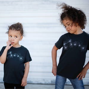 Little Dipper or Big Dipper Constellation Shirt, Unisex Tee for Kids, Baby Gifts, Girls and Boys Astronomy Night Sky Print image 6
