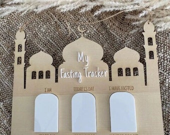 Ramadan Fasten Tracker für Kinder: Erstes Ramadan Dekor